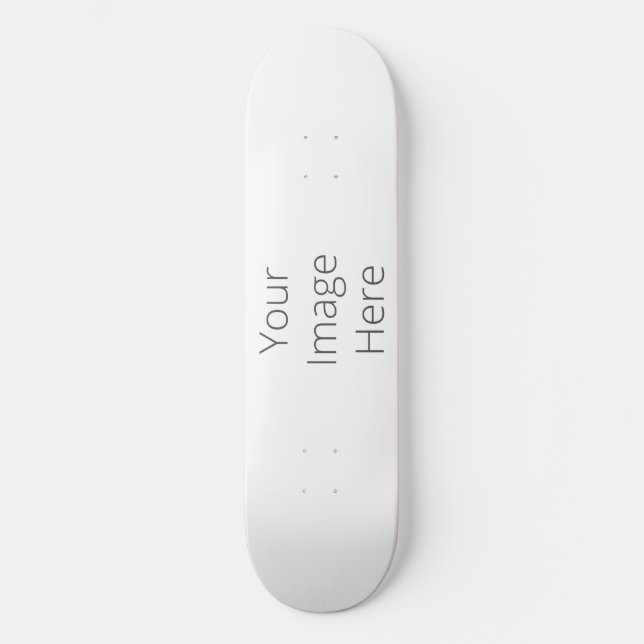 Crie seu próprio skate de 8½" (Frente)