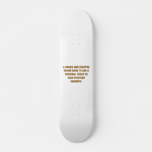 Crie Seu Próprio SkateBoard