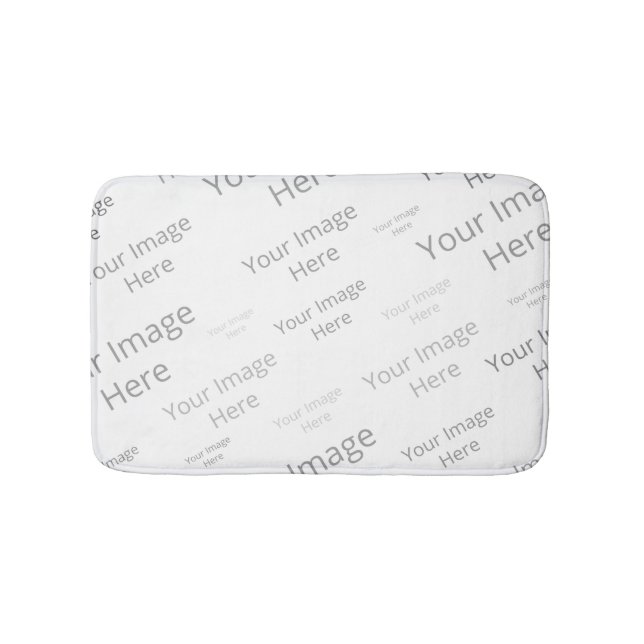 Crie seu próprio tapete de banho personalizado (frente)