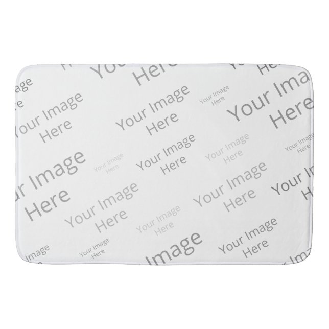 Crie seu próprio tapete de banho personalizado (Frente)