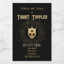 Crie seu próprio Tarot de Impressão Arcana Dourado