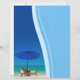 Crie Seu Próprio Tema de Praia Azul