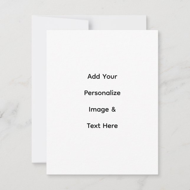 crie seu próprio texto personalizado 10,8 cm x 14  (Frente)