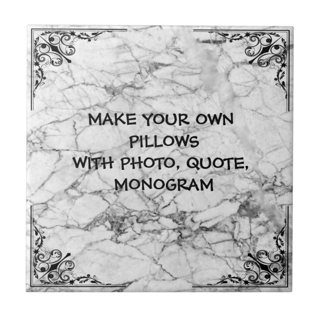 CRIE seu próprio TRAVESSEIRO DECORATIVO (Frente)