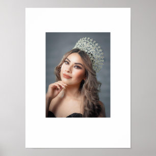 Crie seu retrato de 16" x 12", Poster de valor
