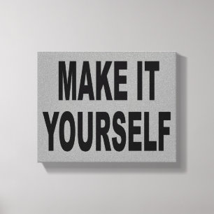 CRIE seu Trabalho de arte de Canvas