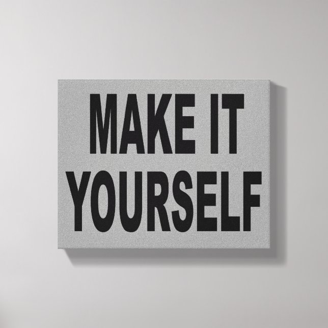 CRIE seu Trabalho de arte de Canvas (Frente)