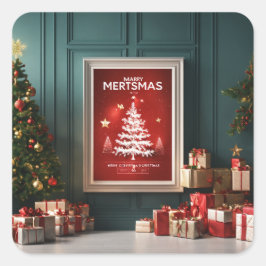 "Crie seus adesivos de Natal personalizados"