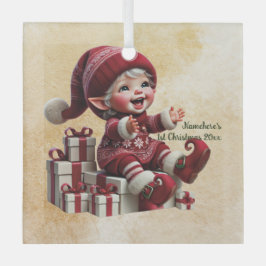 Crie seus Natais vintages alegres Gnomo