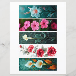 Crie Seus Próprios 5 Favoritos De Flores Romântica