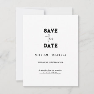 Crie seus próprios cartões de save the date