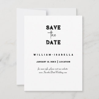 Crie seus próprios cartões salve a data