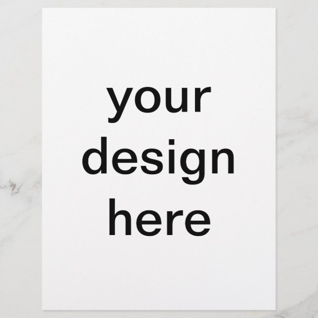 crie seus próprios folhetos (Frente)