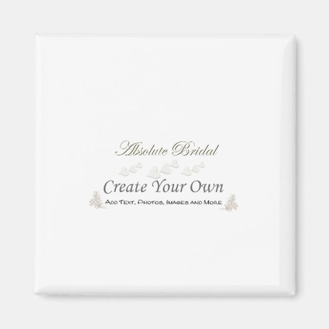 Crie seus próprios Imã salve o dia (Frente)