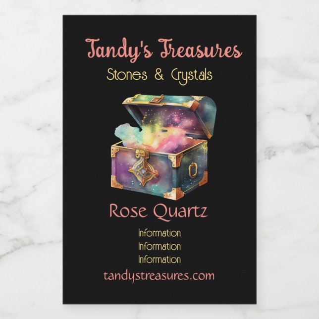 Crie sua caixa mágica de momentos tesouros (Rótulo Único)