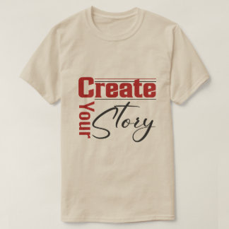 Crie sua camiseta de história