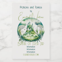 Crie sua paisagem no Castelo de Fantasia Verde