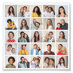 Crie sua própria ampliação de foto em colagem de 2