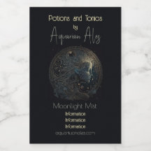 Crie sua própria astrologia mística Aquário Zodiac