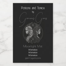 Crie sua própria astrologia mística Gemini Zodiac