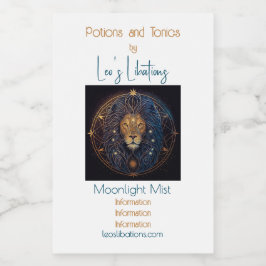 Crie sua própria astrologia mística Leo Zodiac