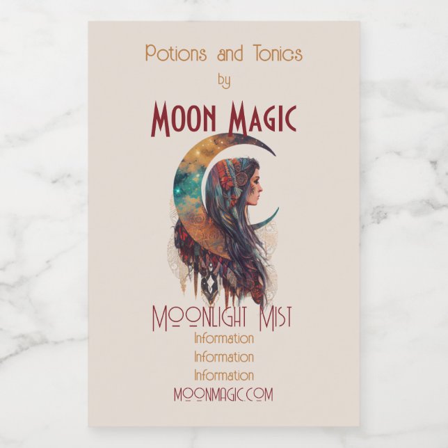 Crie sua própria bebida espirituosa livre (Rótulo Único)