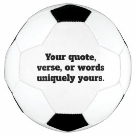 Crie Sua Própria Bola de Futebol Personalizada