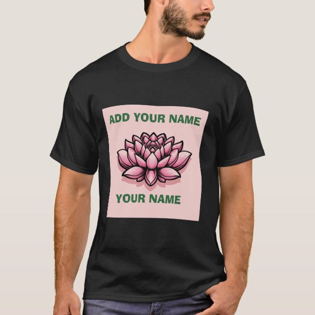 crie sua própria camiseta h (Frente)