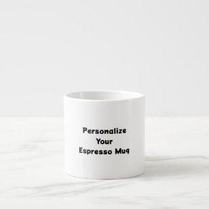 Crie Sua Própria Caneca de Espresso
