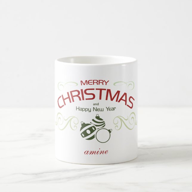 Crie sua própria caneca de Natal de Férias (Centro)