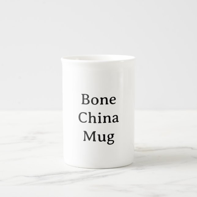 Crie Sua Própria Caneca de Porcelana (Frente)