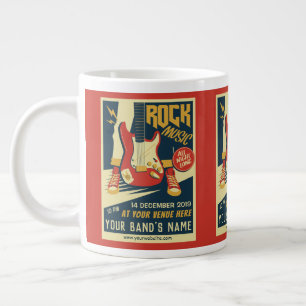 Crie sua própria caneca do Retro Rock