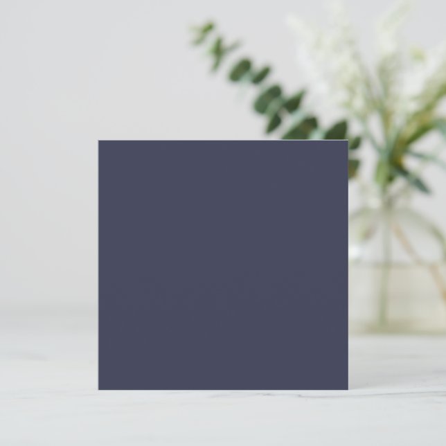Crie sua própria cinza escura azul personalizada (Em pé/Frente)