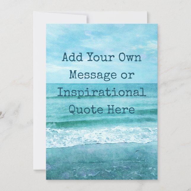 Crie sua própria citação motivacional (Frente)