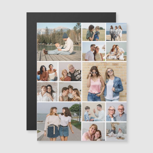 Crie Sua Própria Colagem De Fotos 15 (Frente/Verso)