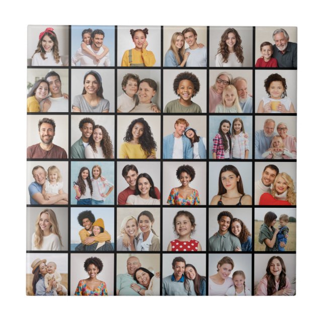 Crie Sua Própria Colagem De Fotos 36 (Frente)