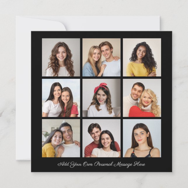 Crie sua própria colagem de fotos 9 adicione sua s (Frente)