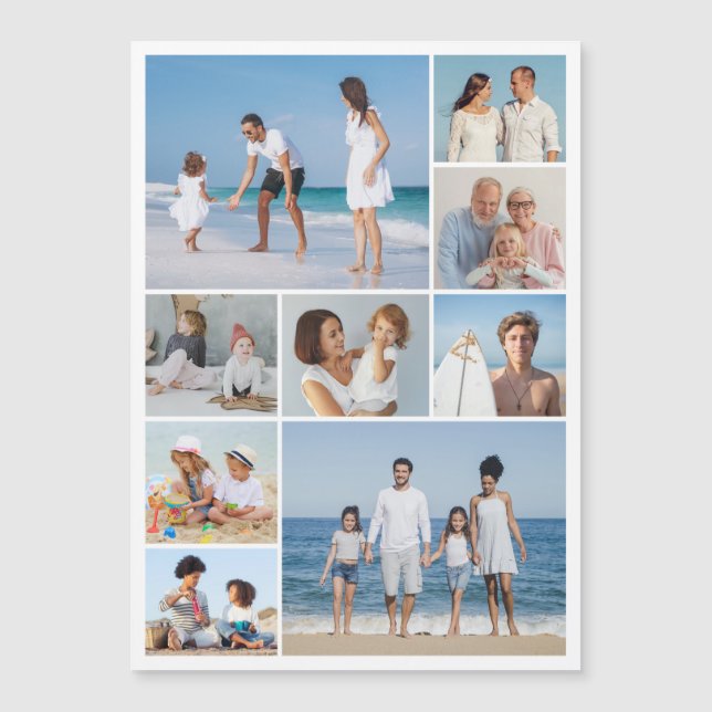 Crie sua própria colagem de fotos de 9 (Frente)