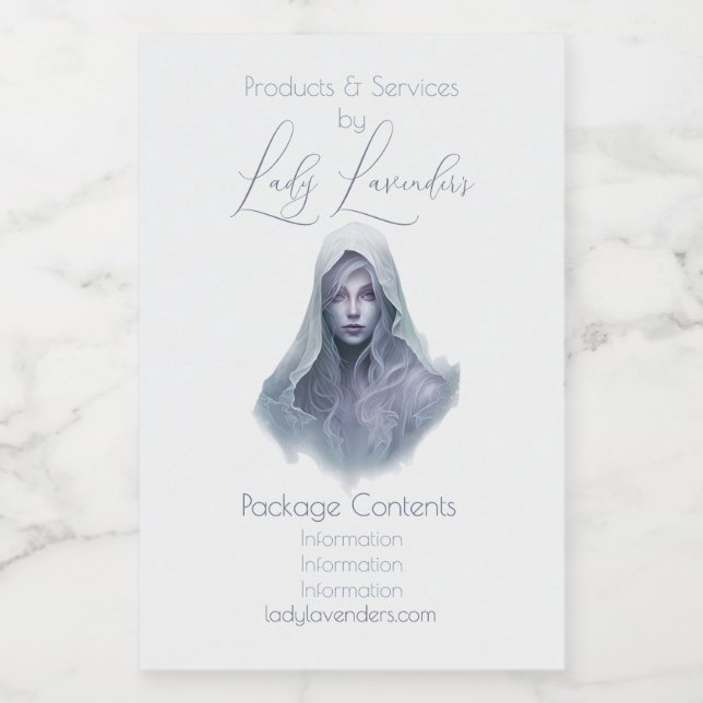 Crie Sua Própria Etiqueta de Apotário da Bruxa Rox (Rótulo Único)