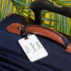 Etiqueta de bagagem de acrílico (Front Insitu 1)