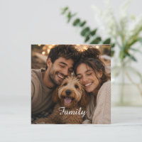 Crie sua própria família personalizada