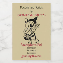 Crie Sua Própria Flauta Preta E Dourada De Ganesh