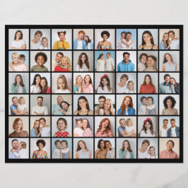 Crie Sua Própria Folha de Colagem de Fotos de 48 F