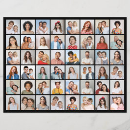 Crie Sua Própria Folha de Colagem de Fotos de 48 F