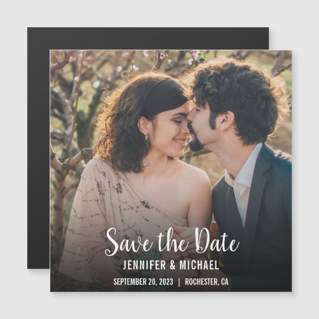 Crie sua própria foto Salve o cartão magnético Dat (Frente/Verso)