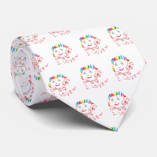 Crie Sua Própria Gravata Personalizada com a Arte  (Rolled)