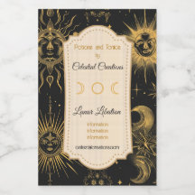 Crie sua própria lua celestial surreal e estrelas