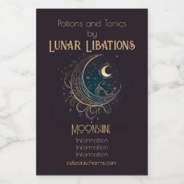 Crie sua própria Lua de Filigrana Dourada e mágica