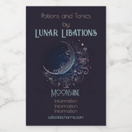 Crie sua própria lua de prata mística