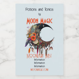 Crie sua própria Lua do Crescente Floral 3D